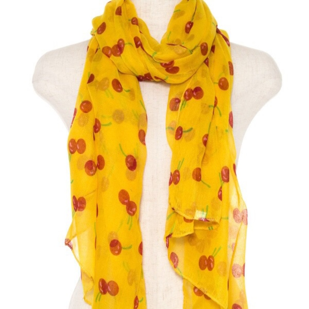 *Last ONE* Cherry Bomb Scarf - Picture 5 of 7